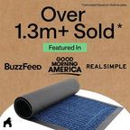 GORILLA GRIP 100% Waterproof All-Season WeatherMAX Doormat 35x23, US Designed - Image 4