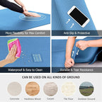 GXMMAT Large Yoga Mat 12'x6'/10'x6'/6'x8', Extra Thick Workout Mats - Image 3