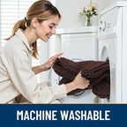 Smiry Dog Door Mat for Muddy Paws 44x24, Absorbent Dirt Trapper, Non-Slip - Image 5
