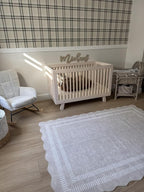 Area Rugs 5x7 Living Room Washable Modern Rug, Neutral Beige Soft Non Slip Rugs - Image 9