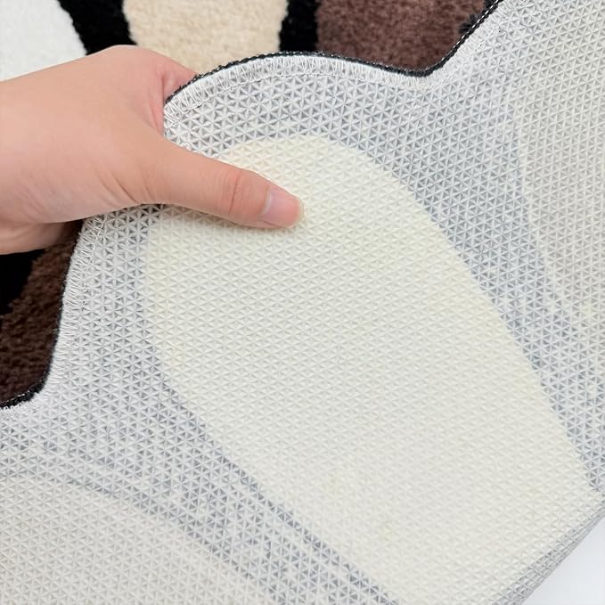 Trippy Happy Face Rug Cool Rugs Tufted Quick Dry Bath Mats - Image 5