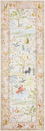 2x6 Hallway Runner Rug Non Slip Forest Nursery Runners Washable Stain Resistant - Image 4