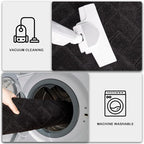 PURRUGS Dirt Trapping Door Mat 24" x 59", Non-Slip Machine Washable Entry Rug - Image 7