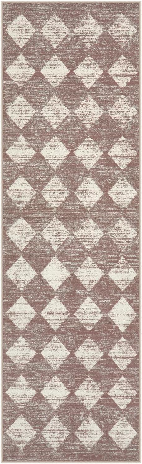 Lahome Zelie Trellis 2x7 Washable Kitchen Bathroom Runner Rug, Non Skid Runners - Image 10