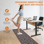 Mattitude 4/5 Inch Kitchen Mat, 24x70in Heavy Duty Ergonomic Comfort Foam - Image 6