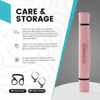 UMINEUX Large Yoga Mat for Men and Women 1/4 & 2/5 Inch Extra Thick TPE Fitness - Image 6