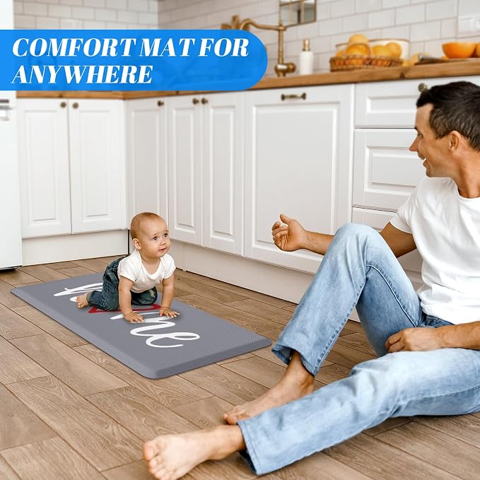 HappyTrends Kitchen Mat Cushioned Anti-Fatigue Rug Non-Slip Kitchen Rugs Stain - Image 6