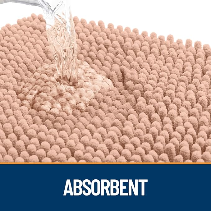 OLANLY Dog Door Mat for Muddy Paws 47x24, Absorbs Moisture and Dirt, Absorbent - Image 3