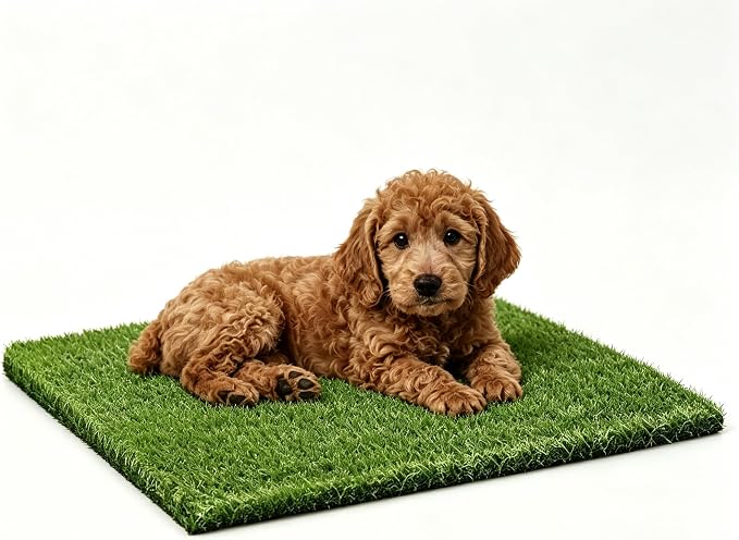 Artificial Grass, Professional Dog Grass Mat, Potty Training Rug and by CooZero