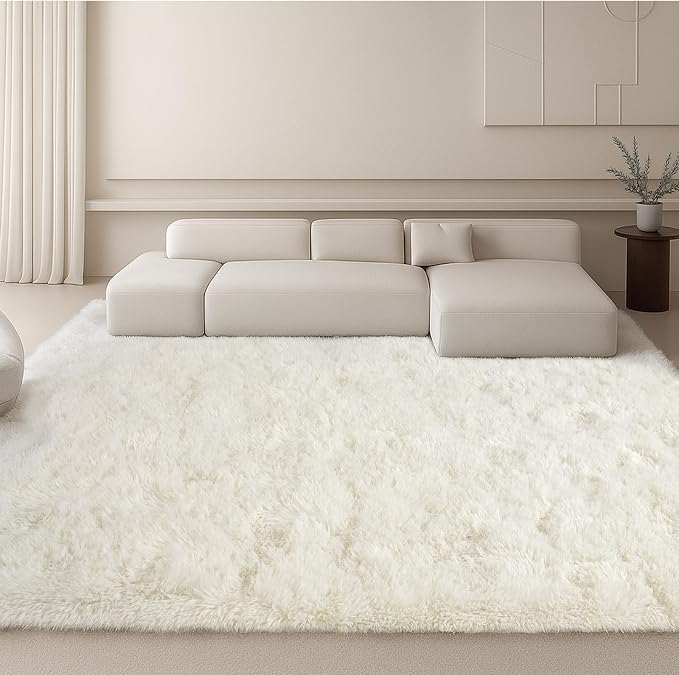 6x9 Rugs for Living Room, Rugs for Bedroom, Plush Fluffy Carpet, Non-Slip - Image 9