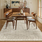 Rugxara 5x7 Area Rugs for Living Room Bedroom, Vintage Floral Retro Boho Non - Image 4