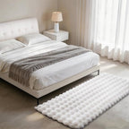White Rabbit Plush Rug 2'x6', Fluffy Shaggy Area Rug - Image 3