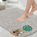 GORILLA GRIP Bath Rug Mat 48x17, Soft Absorbent Chenille, Quick Dry Microfiber by Unknown