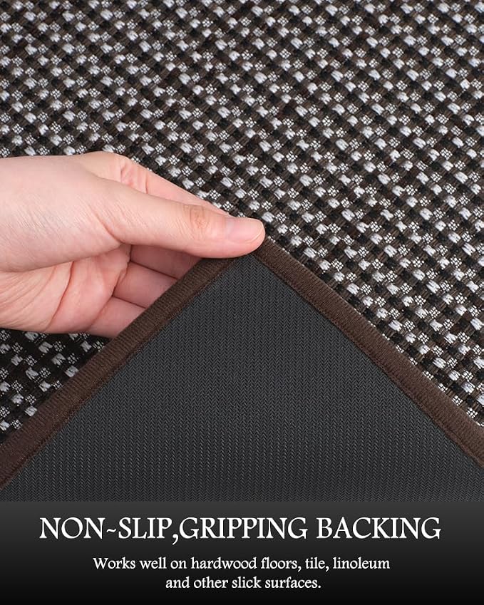 PADOOR Non Slip Kitchen Rugs Sets of 2 - Image 4