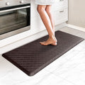 HappyTrends Kitchen Mat Cushioned Anti-Fatigue Kitchen Rug, Thick Waterproof by HappyTrends