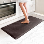 HappyTrends Kitchen Mat Cushioned Anti-Fatigue Kitchen Rug, Thick Waterproof by HappyTrends