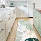 Lahome Green Runner Rugs for Hallway 2x8 Non-Slip Washable Kitchen Rugs - Image 2