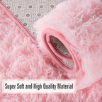 Andecor Soft Fluffy Bedroom Rugs, 5 x 8 Feet Indoor Shaggy Plush Area Rug - Image 6