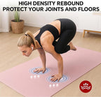 Stepwaver Extra Large Yoga Mat 6'x4', Ultra Durable, Wide Workout Mat, Wide - Image 3