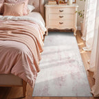 2x6 Ft Washable Runner Rug, Non-Slip Low Pile Hallway Kitchen Area Rug - Image 3