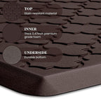 Kitchen Mat Cushioned Anti-Fatigue Floor Mat Water Resistant Non-Skid Kitchen - Image 5