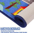 Kids Carpet Playmat Rug 78.7"x59", Car Rug - Image 6