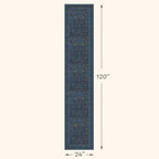 2x10 Extra Long Runner Rugs for Hallways, Non Slip Machine Washable Front Door - Image 2