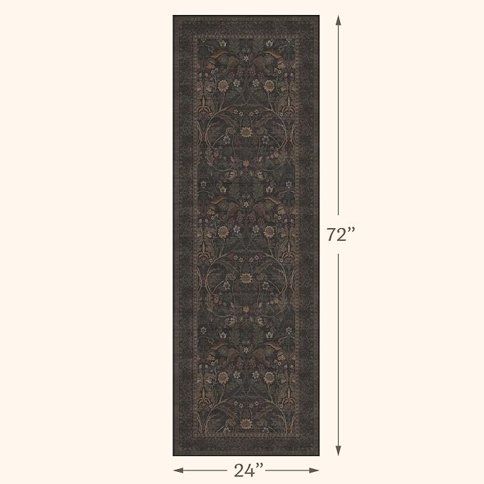 Washable 2x6 Kitchen Runner Rugs Non Slip - Image 2