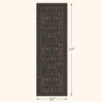 Washable 2x6 Kitchen Runner Rugs Non Slip - Image 2