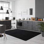 Keeko Area Rugs for Living Room Bedroom 5x8 Black, Soft Modern Large Rugs - Image 6