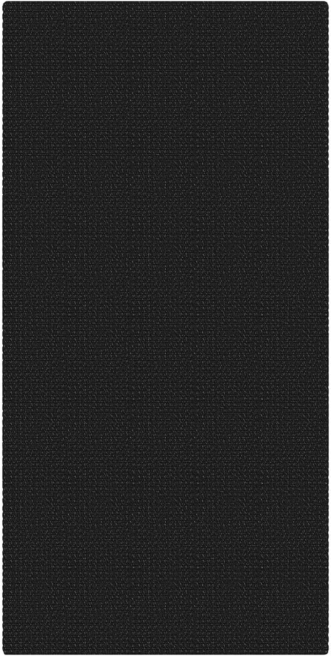 KOZYFLY Black 2x4 Entry Runner Rug, Small Washable Runners - Image 9