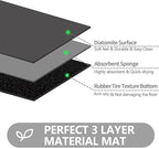 Ultra Thin Door Mat Indoor Entrance, 1/10 in Thin Door Mats - Image 3