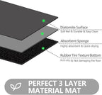 Ultra Thin Door Mat Indoor Entrance, 1/10 in Thin Door Mats - Image 3