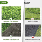 CooZero Artificial Grass, 47.3"x31.5" Professional Dog Grass Mat, Potty - Image 6