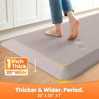 Kitchen Mats for Floor, 1 Inch Extra-Thick Kitchen Rugs, Non-Slip & Waterproof - Image 2