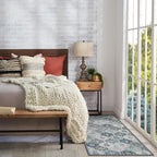 Lahome Moroccan Trellis Kitchen Runner Rug, 2x5 Washable Runners - Image 6