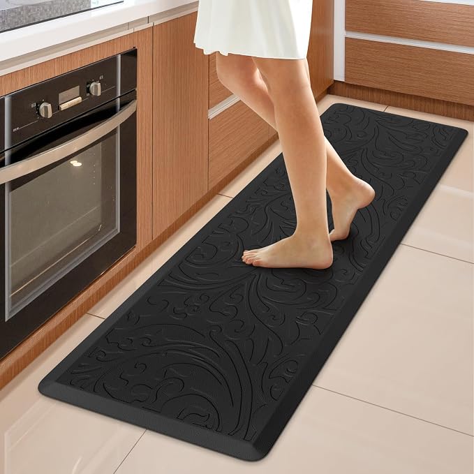 KMAT Kitchen Mat Cushioned Anti-Fatigue Waterproof Non-Slip Standing Mat by KMAT