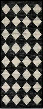 Lahome Zelie Washable Black and White Kitchen Runner Rug, 2x5 Soft Non Slip - Image 9