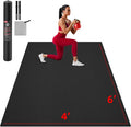 GymCope Extra Large Exercise Mat, Shoe-Friendly, High-Density, Weight Lifting by GymCope