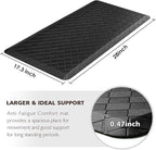HappyTrends Floor Mat Cushioned Anti-Fatigue, Thick Waterproof Non-Slip Mats - Image 2