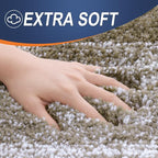 OLANLY Bathroom Runner Rugs Mat 70x24, Extra Soft Absorbent Microfiber Bath Rugs - Image 2