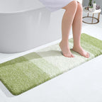 OLANLY Bathroom Runner Rugs Mat 47x17, Extra Soft Absorbent Microfiber Bath Rugs by OLANLY