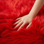 EasyJoy Ultra Soft Faux Fur Rug Fluffy Sheepskin Rug - Image 7