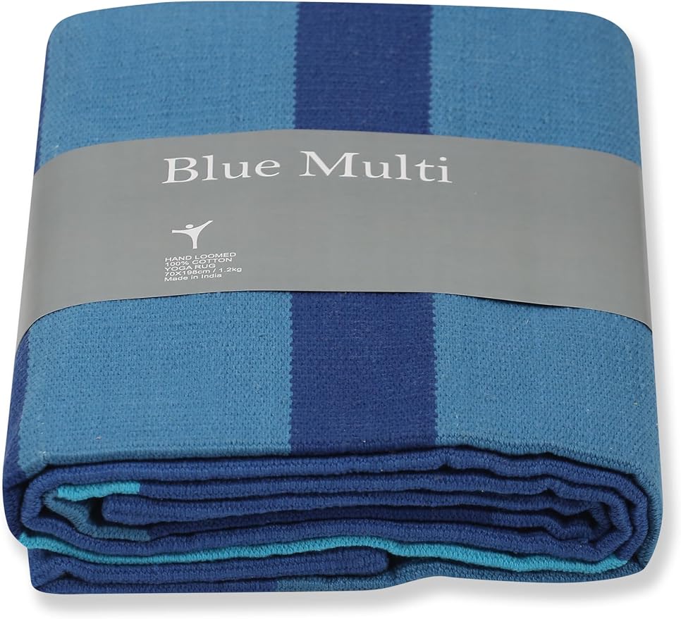 MISZBHA Yoga Rugs & Blanket Indian Cotton Perfect by RAZIIAMERCHANDIZE