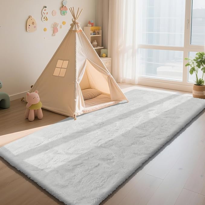 Soft Runner Rugs for Bedroom, Bedside Rug for Living Room Bedroom Room Home - Image 4