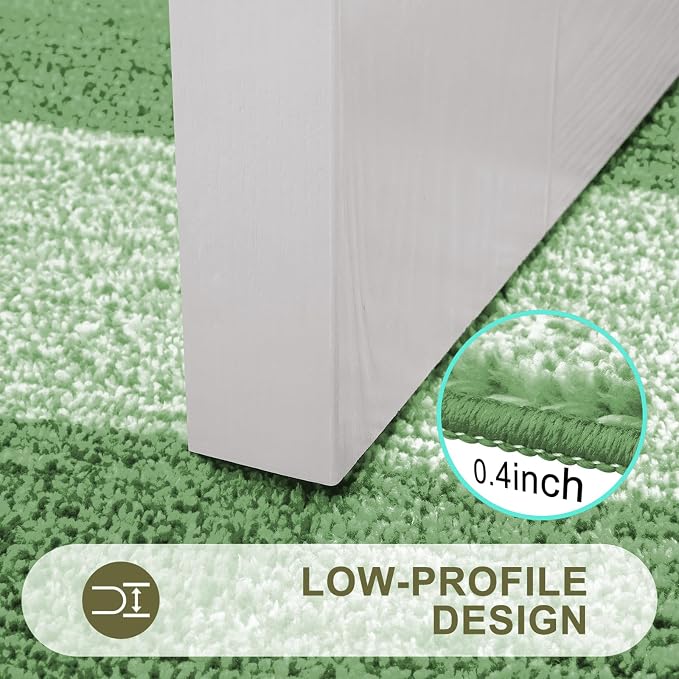 Kitinjoy Indoor Outdoor Door Mat, 59x36 Non-Slip Absorbent Dirt Trapper - Image 4