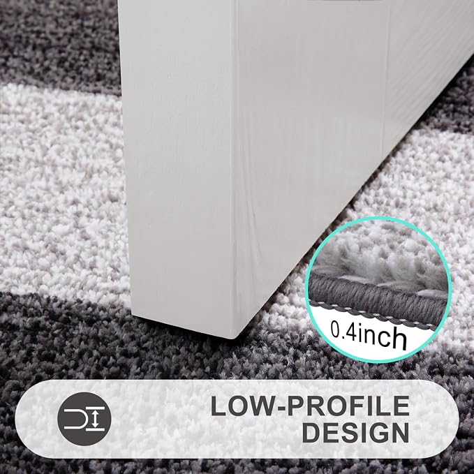 Kitinjoy Indoor Outdoor Door Mat, 70x32 Non-Slip Absorbent Dirt Trapper - Image 4