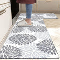 HEBE Anti Fatigue Kitchen Rugs Sets of 2, Non Slip Kitchen Mats by HEBE