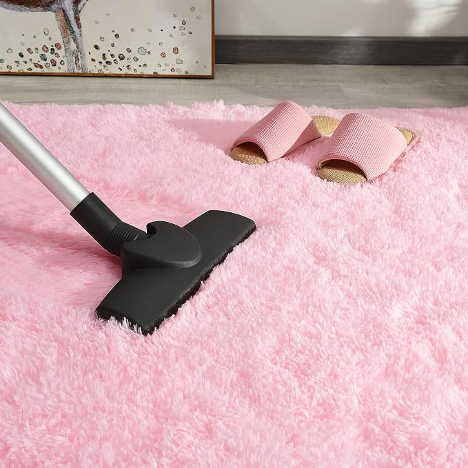 Andecor Soft Fluffy Bedroom Rugs, 3 x 5 Feet Indoor Shaggy Plush Area Rug - Image 5