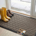 GORILLA GRIP 100% Waterproof All-Season WeatherMAX Doormat, US Designed Natural by Unknown